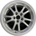15" PRIUS 16-18 Prius , 15x6.5 , Original OEM Wheel Rim - Front View