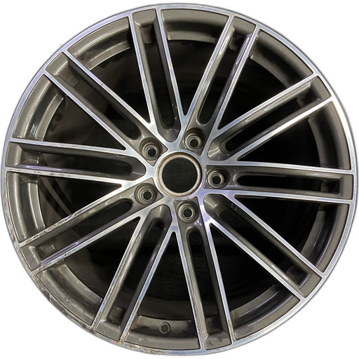20" PORSCHE 911 17-19 20x11.5, 10 double spoke Original OEM Wheel Rim - Front View