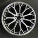 21" MERCEDES S-CLASS 22-25 232 Type SL models 21x9.5 Y spoke 11 spoke silver - Front View