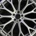 21" MERCEDES S-CLASS 22-25 232 Type SL models 21x9.5 Y spoke 11 spoke silver - Angle View