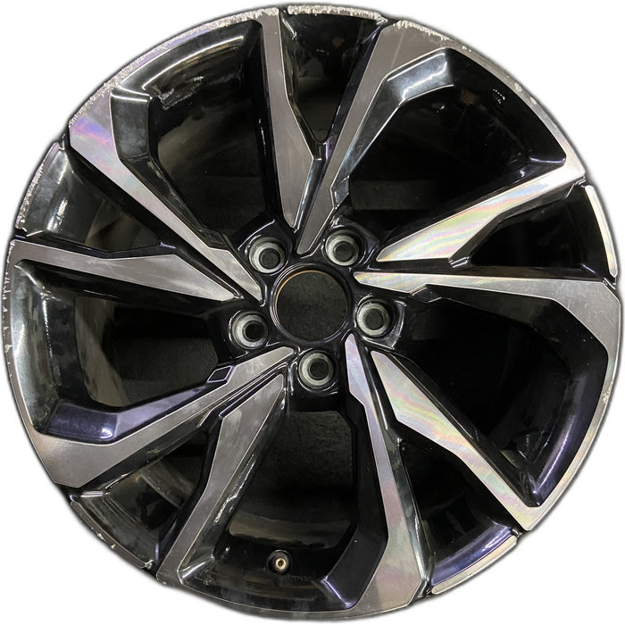 18" CIVIC 17-18 18x8 , w/o outer red accent; Hatchback, 10 spoke Original OEM - Front View