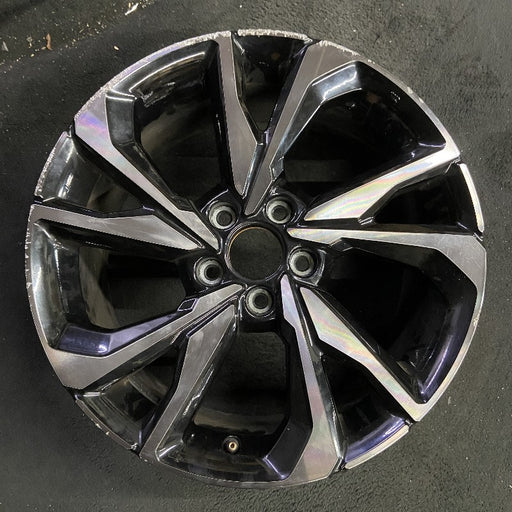18" CIVIC 17-18 18x8 alloy w/o outer red accent; Hatchback 10 spoke Original - Front View
