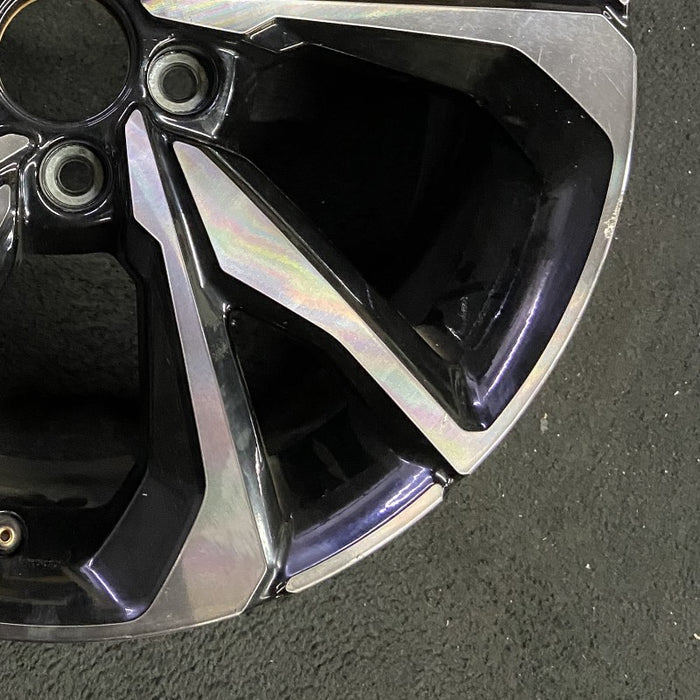 18" CIVIC 17-18 18x8 alloy w/o outer red accent; Hatchback 10 spoke Original - Back View