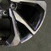 18" CIVIC 17-18 18x8 alloy w/o outer red accent; Hatchback 10 spoke Original - Back View