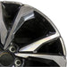 18" CIVIC 17-18 18x8 alloy w/o outer red accent; Hatchback 10 spoke Original - Side Profile