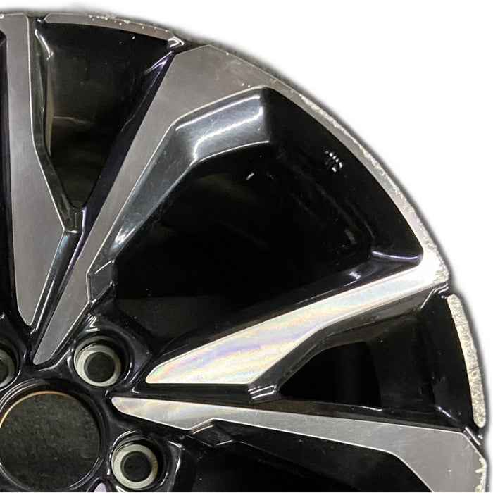 18" CIVIC 17-18 18x8 alloy w/o outer red accent; Hatchback 10 spoke Original - Side Profile