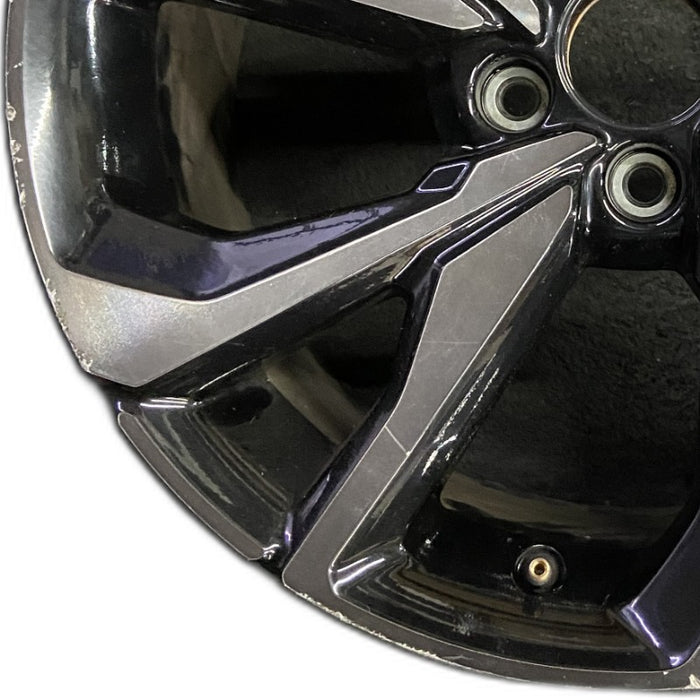 18" CIVIC 17-18 18x8 alloy w/o outer red accent; Hatchback 10 spoke Original - Back View