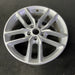 20" DURANGO 21 20x8, , double spoke, silver Original OEM Wheel Rim - Close-Up Detail