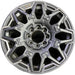 22" HUMMER EV 23-24 22x9.5 Original OEM Wheel Rim - Front View