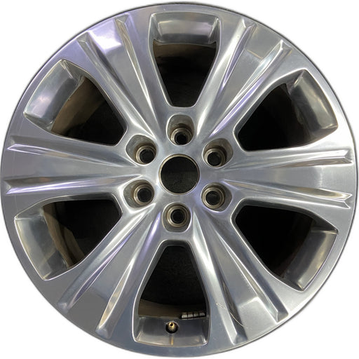 20" EXPEDITION 15 20x8.5 , aluminum, , solid spokes Original OEM Wheel Rim - Front View