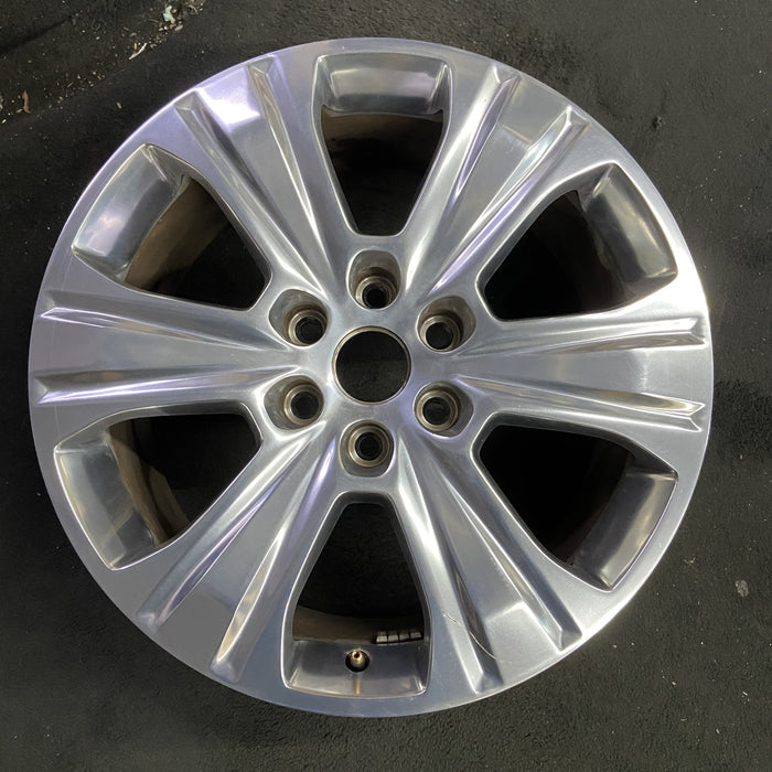 20" EXPEDITION 15 20x8.5 , aluminum, , solid spokes Original OEM Wheel Rim - Angle View