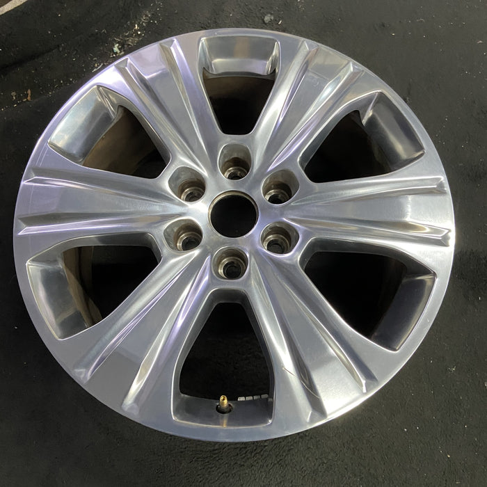 20" EXPEDITION 15 20x8.5 , aluminum, , solid spokes Original OEM Wheel Rim - Side Profile