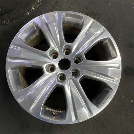 20" EXPEDITION 15 20x8.5 , aluminum, , solid spokes Original OEM Wheel Rim - Angle View