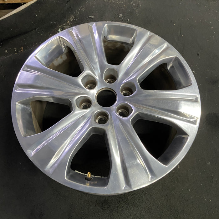 20" EXPEDITION 15 20x8.5 , aluminum, , solid spokes Original OEM Wheel Rim - Side Profile