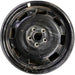 17" BEETLE 12 17x7 alloy black opt CZ8 Original OEM Wheel Rim - Front View