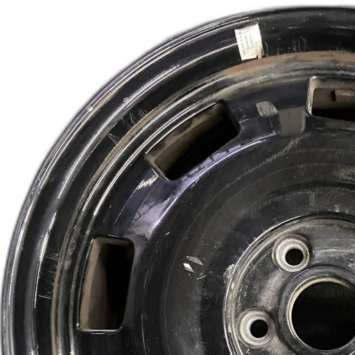 17" BEETLE 12 17x7 alloy black opt CZ8 Original OEM Wheel Rim - Angle View