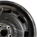 17" BEETLE 12 17x7 alloy black opt CZ8 Original OEM Wheel Rim - Side Profile