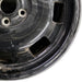 17" BEETLE 12 17x7 alloy black opt CZ8 Original OEM Wheel Rim - Close-Up Detail