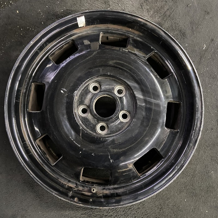 17" BEETLE 12 17x7 alloy black opt CZ8 Original OEM Wheel Rim - Additional View