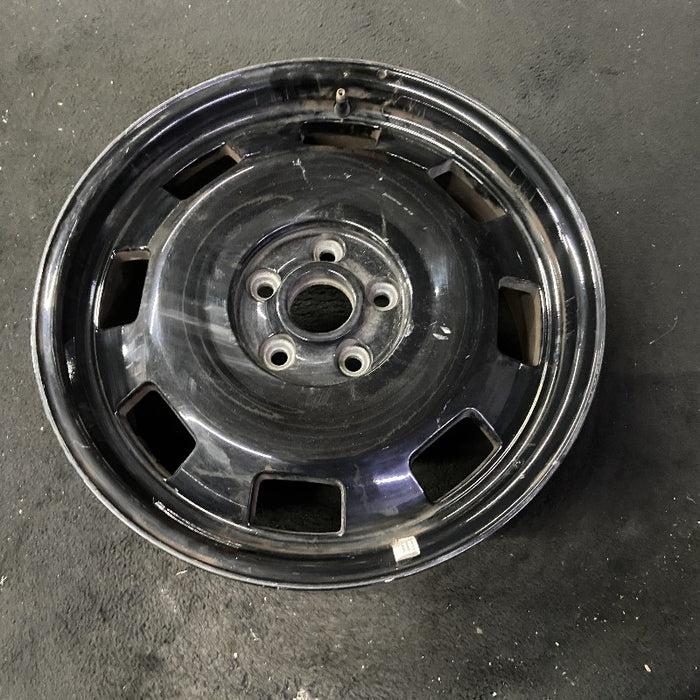 17" BEETLE 12 17x7 alloy black opt CZ8 Original OEM Wheel Rim - View 8