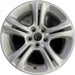 17" CHARGER 15-18 17x7 Original OEM Wheel Rim - Front View