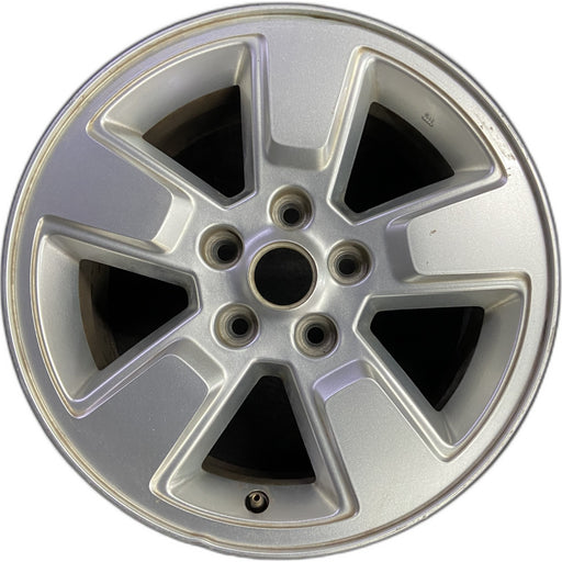 16" COMPASS 13-16 16x6.5, aluminum Original OEM Wheel Rim - Front View