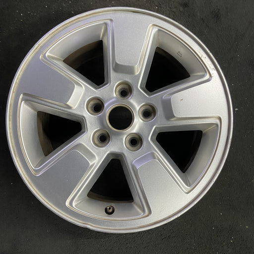 16" COMPASS 13-16 16x6.5, aluminum Original OEM Wheel Rim - Angle View