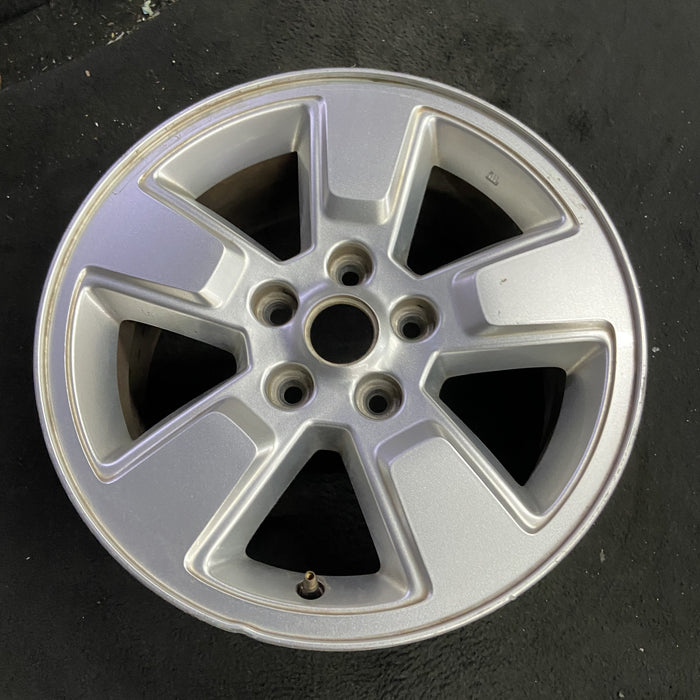 16" COMPASS 13-16 16x6.5, aluminum Original OEM Wheel Rim - Side Profile