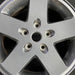 17" WRANGLER 07-08 17x7.5 silver Original OEM Wheel Rim - Angle View