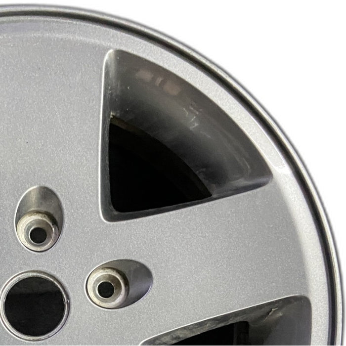 17" WRANGLER 07-08 17x7.5 silver Original OEM Wheel Rim - Side Profile