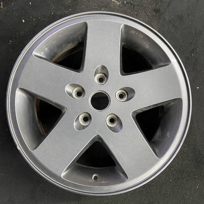 17" WRANGLER 07-08 17x7.5 silver Original OEM Wheel Rim - Additional View