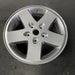 17" WRANGLER 07-08 17x7.5, silver Original OEM Wheel Rim - Side Profile