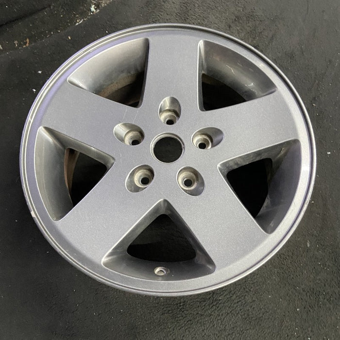 17" WRANGLER 07-08 17x7.5 silver Original OEM Wheel Rim - View 8