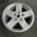 17" WRANGLER 07-08 17x7.5, silver Original OEM Wheel Rim - Close-Up Detail