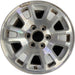 17" SIERRA 1500 PICKUP 05-06 17x7.5, aluminum, opt QF7 Original OEM Wheel Rim - Front View