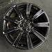 21" RANGE ROVER 17 , 21x9.5, 9 spoke Original OEM Wheel Rim - Angle View