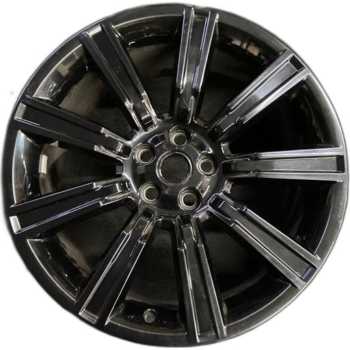 21" RANGE ROVER 17 , 21x9.5, 9 spoke Original OEM Wheel Rim - Front View