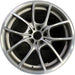 20" BMW 528i 11-16 20x9 , 5 spoke, V spoke design, w/o dimple between lugs; - Front View
