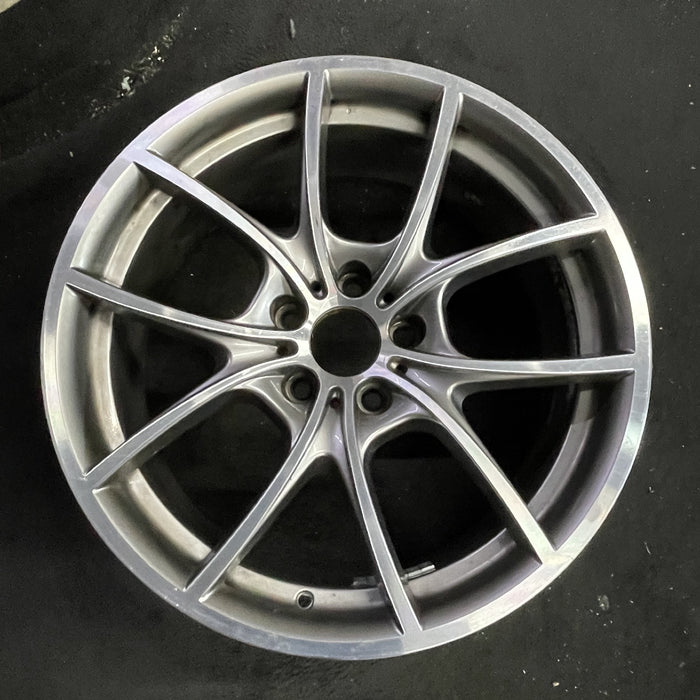 20" BMW 528i 11-16 20x9 , 5 spoke, V spoke design, w/o dimple between lugs; - Angle View