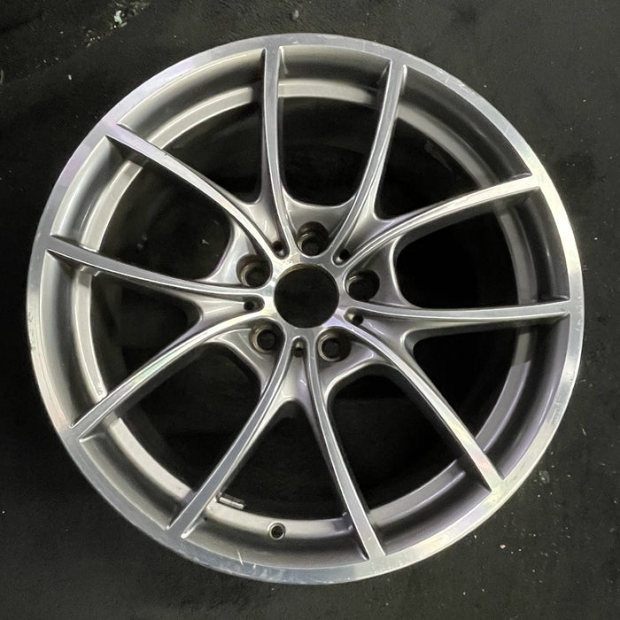 20" BMW 528i 11-16 20x9 , 5 spoke, V spoke design, w/o dimple between lugs; - Angle View
