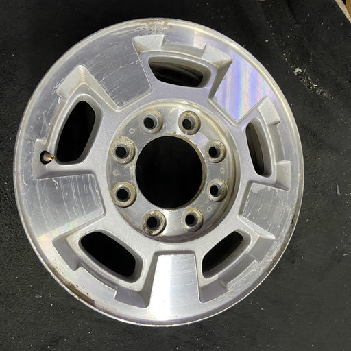 17" SIERRA 2500 PICKUP 11-13 17x7.5, aluminum Original OEM Wheel Rim - Angle View