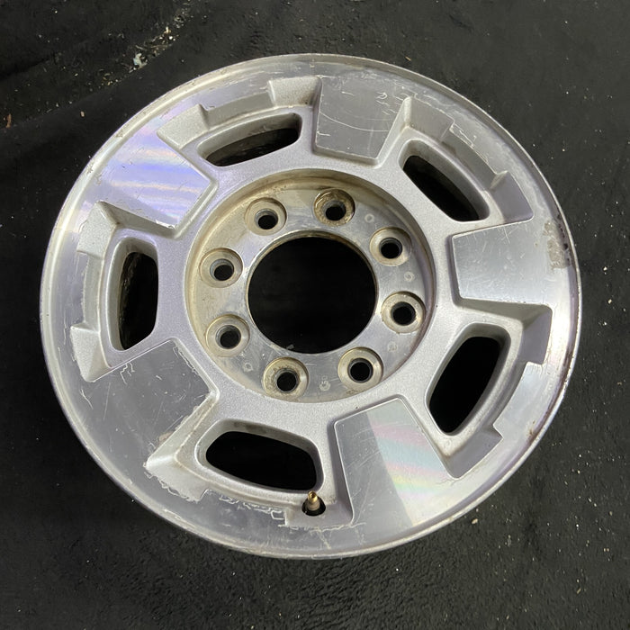 17" SIERRA 2500 PICKUP 11-13 17x7.5, aluminum Original OEM Wheel Rim - Side Profile
