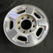 17" SIERRA 2500 PICKUP 11-13 17x7.5, aluminum Original OEM Wheel Rim - Side Profile