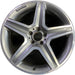 19" MERCEDES GLA-CLASS 15-17 156 Type, GLA250, 19x8, 5 spoke, machined face - Front View