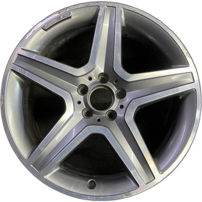 19" MERCEDES GLA-CLASS 15-17 156 Type GLA250 19x8 5 spoke machined face with - Front View