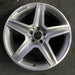 19" MERCEDES GLA-CLASS 15-17 156 Type, GLA250, 19x8, 5 spoke, machined face - Angle View