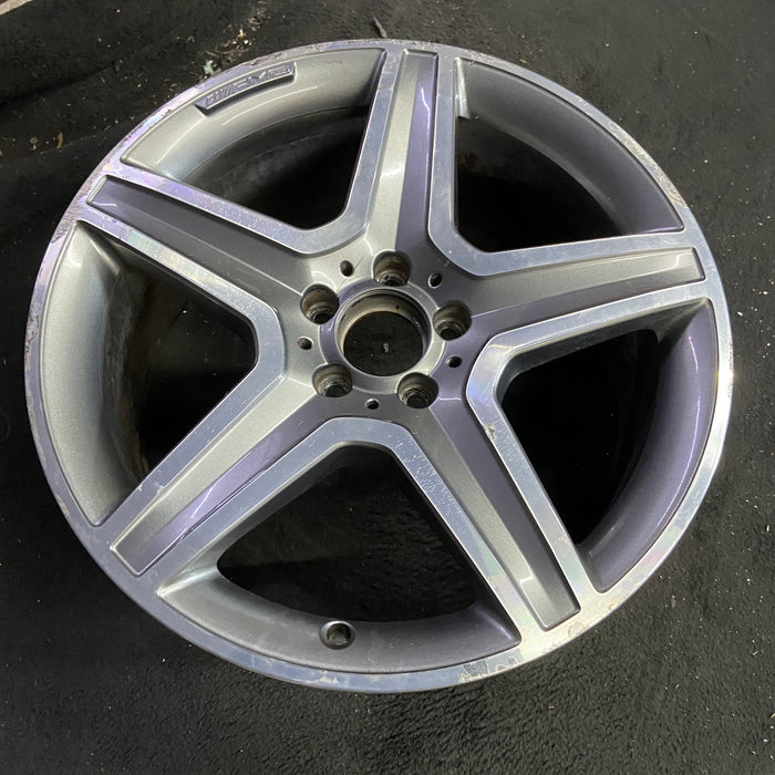 19" MERCEDES GLA-CLASS 15-17 156 Type, GLA250, 19x8, 5 spoke, machined face - Side Profile
