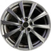 19" LEXUS IS-F 08-09 19x8 , , L., w/o polished Original OEM Wheel Rim - Front View