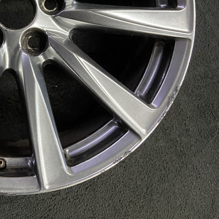 19" LEXUS IS-F 08-09 19x8 frt alloy 10 spoke L. w/o polished Original OEM Wheel - Back View
