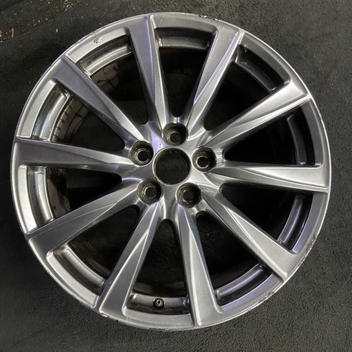 19" LEXUS IS-F 08-09 19x8 , , L., w/o polished Original OEM Wheel Rim - Angle View